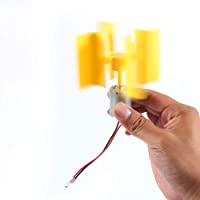 Los mejores  - MAGT Generador De Viento Generador De Viento Completo- Kit de Bricolaje Pequeño Motor Vertical Turbinas de Viento Palas…